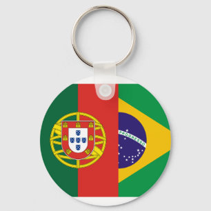 Brazilië en Portugal, hybriden Sleutelhanger