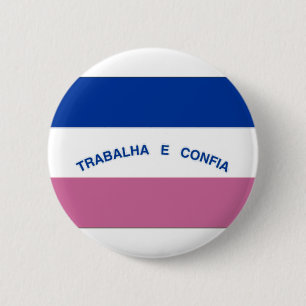 Brazilië Espirito Santo Flag Ronde Button 5,7 Cm