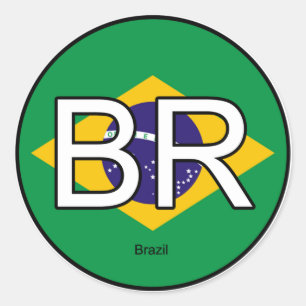 Brazilië - Euro Sticker