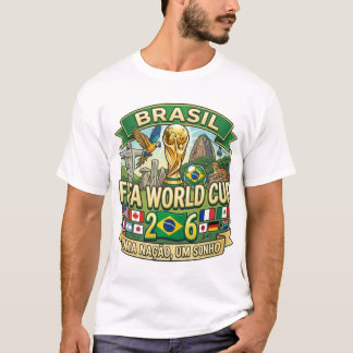 Brazilië Fifa WK 2026 T-shirt