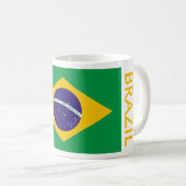 BRAZILIE FLAG KOFFIEMOK (Voorkant rechts)