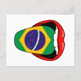 Brazilië Flag Ordem e Progresso Briefkaart