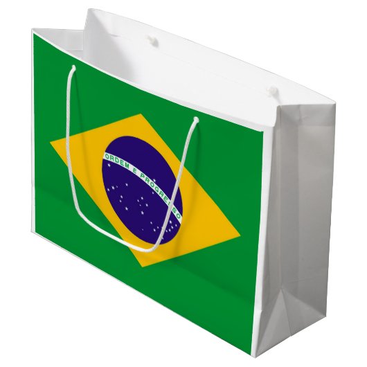 Brazilië Groot Cadeauzakje (Voorkant Gekanteld)