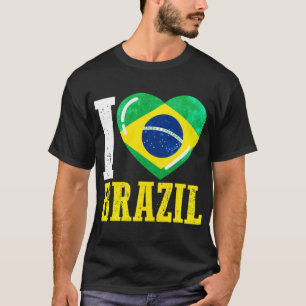 Brazilië Ik hou van Brazilië T-shirt
