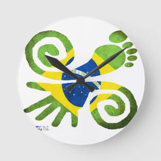 BRAZILIË, LOVE, VREDE, LUCK, WWW.DRCHOS.COM, CURIO RONDE KLOK
