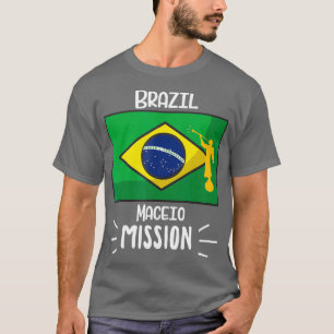 Brazilië Maceio Mormon LDS Mission Missionary Gift T-shirt
