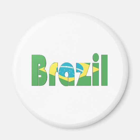 Brazilië Magneet (Voorkant)