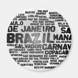 Brazilië Magnet Magneet
