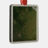 Brazilië Metalen Ornament (Rechts)