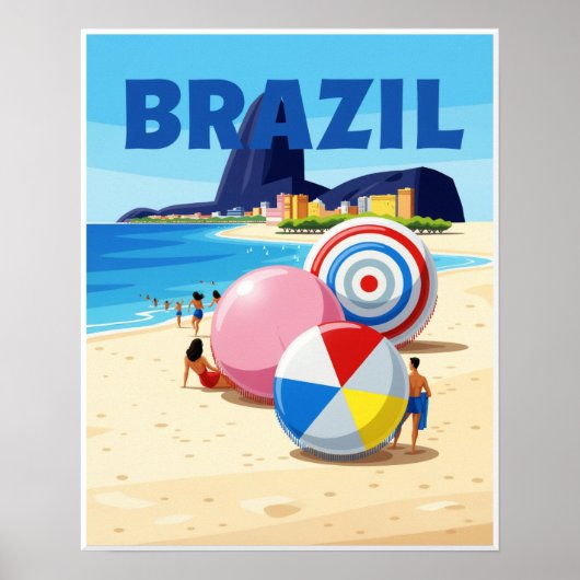 Brazilië Poster (Voorkant)