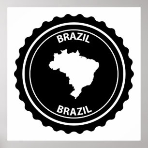 Brazilië Poster