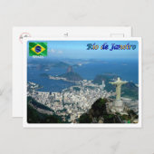 Brazilië - Rio de Janeiro - Briefkaart (Voorkant / Achterkant)