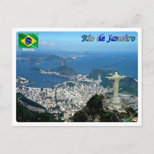 Brazilië - Rio de Janeiro - Briefkaart (Voorkant)