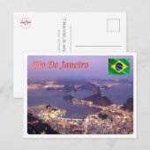 Brazilië - Rio de Janeiro - Briefkaart (Voorkant / Achterkant)