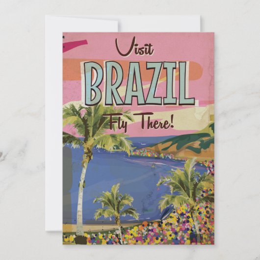 Brazilië - Rio De Janeiro Kaart (Voorkant)