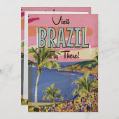 Brazilië - Rio De Janeiro Kaart (Voorkant / Achterkant)