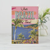 Brazilië - Rio De Janeiro Kaart (Staand voorkant)