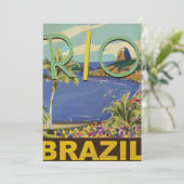 Brazilië - Rio De Janeiro Kaart (Staand voorkant)