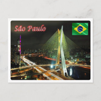 Brazilië - Sao Paulo - Briefkaart