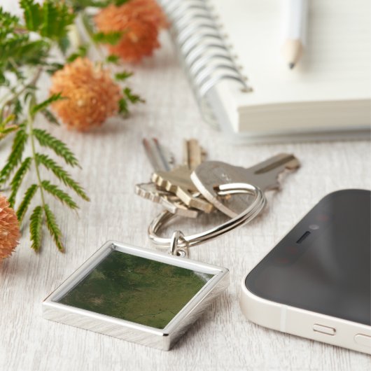 Brazilië Sleutelhanger (Zijkant)