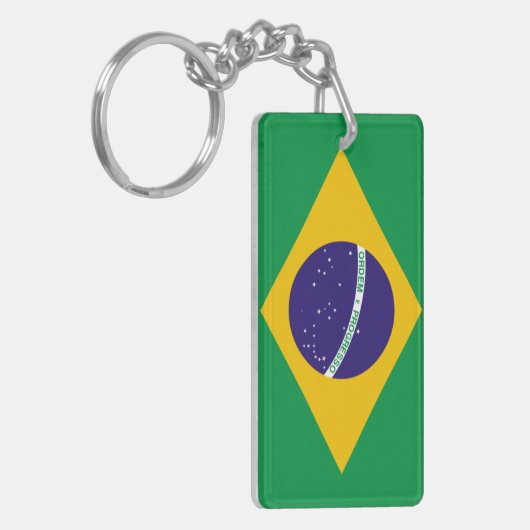 Brazilië Sleutelhanger (Voorkant Links)