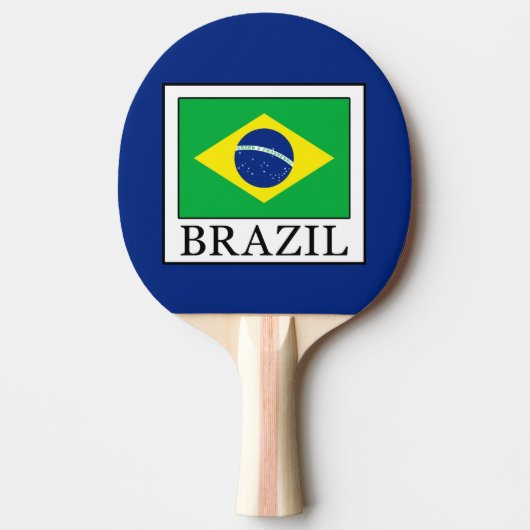 Brazilië Tafeltennisbatje (Voorkant)