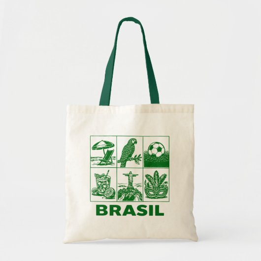 Brazilië Tote Bag (Voorkant)