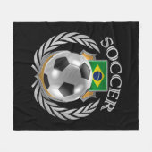 Brazilië Ventilator 2016 Fleece Deken (Voorkant (Horizontaal))