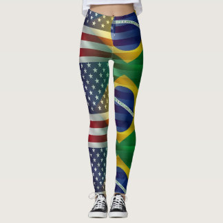 Brazilië Verenigde Staten Leggings