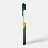 Brazilië vlag aangepaste iPhone 14 pro hoesje (Linkerkant)