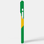 Brazilië Vlag  Case-Mate iPhone Case (Achterkant / Links)