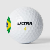 Brazilië vlag golfballen (Logo)