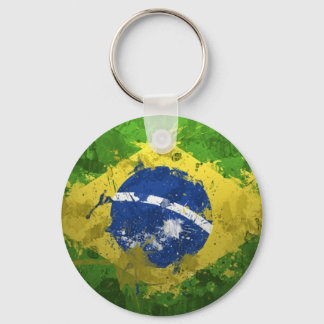 Brazilië-vlag- Sleutelhanger