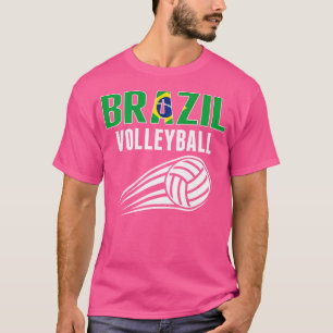 Brazilië Volleybal Liefhebbers Jersey Braziliaanse T-shirt
