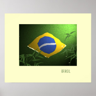 Brazilië voor muren poster