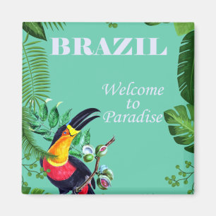 Brazilië Welkom bij Paradise Travel Magneet