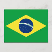 braziliervlag briefkaart (Voorkant)