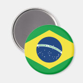 braziliervlag magneet (Voorkant / Achterkant)