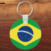 braziliervlag sleutelhanger (Voorkant)