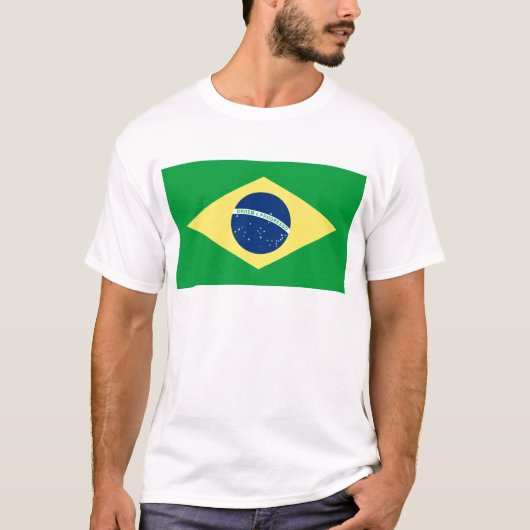 braziliervlag t-shirt (Voorkant)