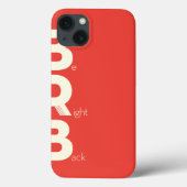 BRB Case-Mate iPhone CASE (Achterkant)