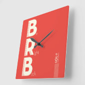 BRB VIERKANTE KLOK (Hoek)