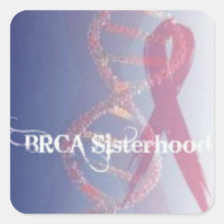 BRCA SISTERHOOD kleine envelop afdichting, sticker