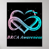 Brca Warrior Im Fine Breast Cancer Awareness Poster (Voorkant)