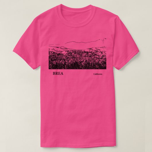 Brea California TShirt 3 (Design devant)