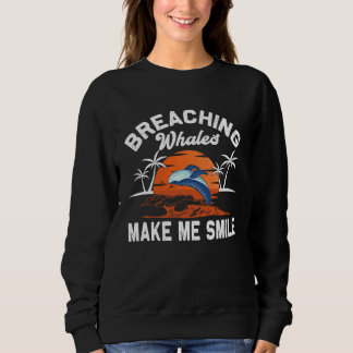 Breaching Whales make me Smile   Beluga Whale Trui