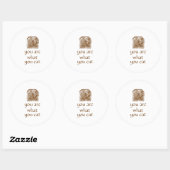 Bread & Calligraphy Rustic Sticker (Vel)
