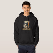 Bread Local Breadman Route Vendor Job Appreciation Hoodie (Voorkant volledig)