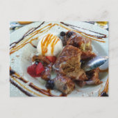 Bread Pudding Postcard Briefkaart (Voorkant)
