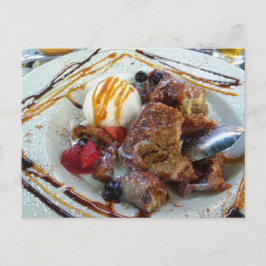 Bread Pudding Postcard Briefkaart